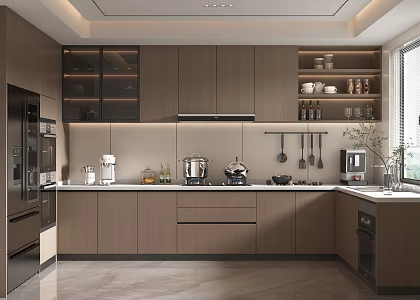 Modern Kitchen 3d model
