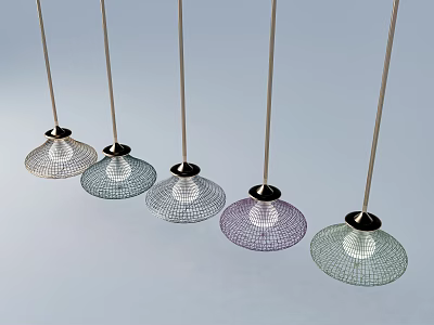 Modern chandelier 3d model Modern chandelier 3d model