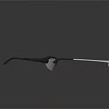 Stylish Modern Sunglasses With Black And Silver Frames And Tinted Lenses For Fashionable Daily Use