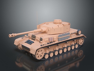 Modern Tank Light Tank Light Armor 3d model