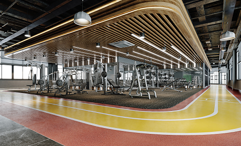 Gym 3d model