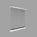 Elegant Garden Water Feature With Sparkling Vertical Curtain And Marble Base