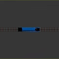 Train Light Rail Metro High Speed Rail EMU Train High Speed Train High Speed Train High Speed Locomotive EMU 3d model