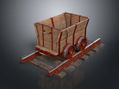 Modern coal mine truck, mine truck, mine truck, coal truck 3d model