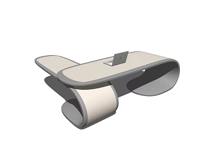 Modern desk 3d model