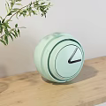 Modern Clock 3d model