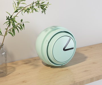 Modern Clock 3d model