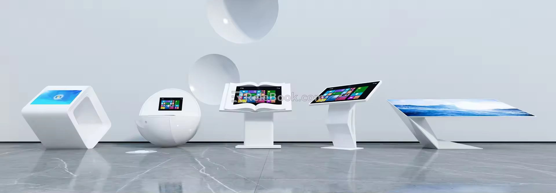 Modern all-in-one touch all-in-one machine 3d model