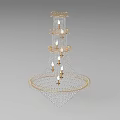 Stylish Modern Chandeliers Featuring Metallic Frames And Crystal Accents For Home Interior