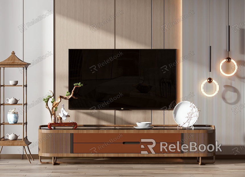 TV cabinet model