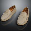 Modern Shoes Lazy Shoes Loafers Flats 3d model