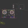 Chinese Style Private Dining Room Interior With Round Table Red Chairs And Wooden Decor