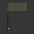 Green Electrical Equipment Distribution Box With Open Door And Internal Circuit Breakers
