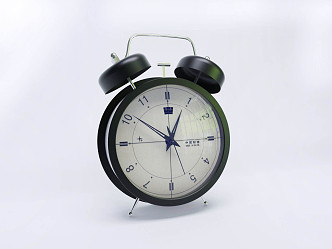 Modern alarm clock alarm 3d model