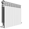 Modern White Heating Radiator with Sleek Surface and Efficient Heat Dissipation