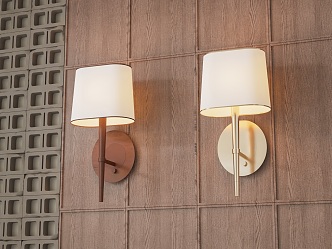 Wall lamp combination 3d model