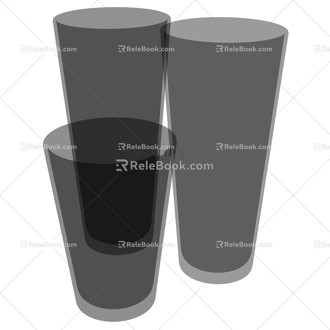 Modern Cup Tableware 3d model