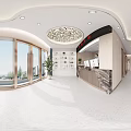 Modern Hospital Outpatient Clinic Interior With Medical Equipment Office And Natural Light