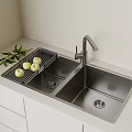 Vegetable basin pool 3d model