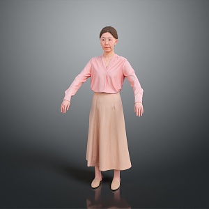 Figure Beauty Girl Woman Female Beauty Female Youth Girl 3d model