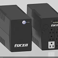FORZA Two Units Industrial Power Equipment With Black Design And Multiple Power Outlets
