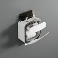 Modern Wall Mounted Bathroom Accessories With Minimalist Design For Toilet Use