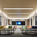 Modern Classroom School Microclassroom 3d model