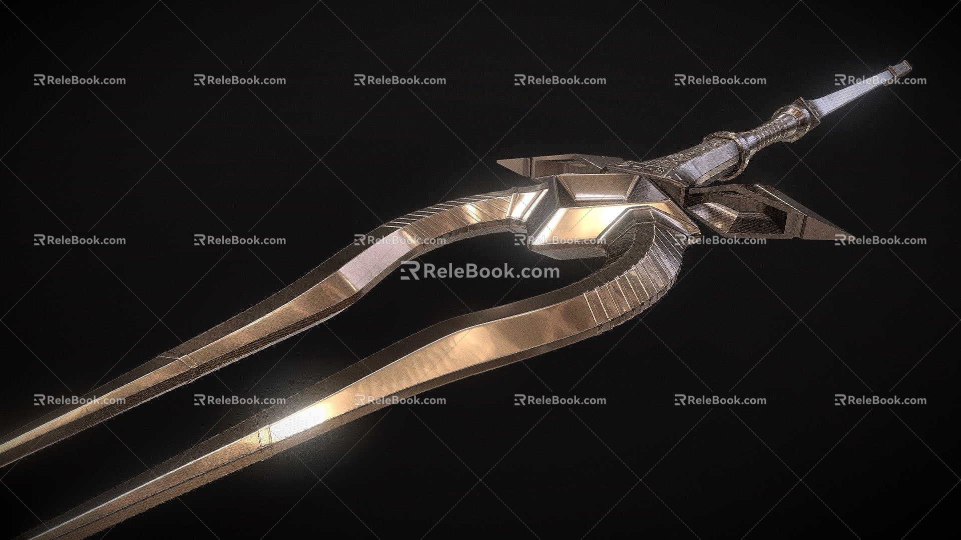 Nile scepter 3d model