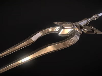 Nile scepter 3d model