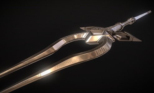 Nile scepter 3d model