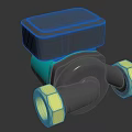 Industrial Solenoid Valve With Black Green Body And Hexagonal Connectors
