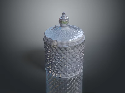 Jar Bottle Jar Container Realistic 3d model