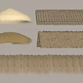 Thatched Awnings In Various Styles Made Of Natural Materials For Outdoors