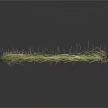 Natural Green Grass Wreath Handmade Round Shape With Fresh Plant Materials