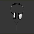 Over Ear Wired Headphones For Computer Audio With Black White Design And Comfortable Earpads