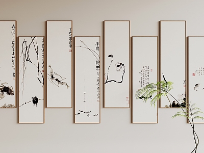 New Chinese Hanging Paintings model