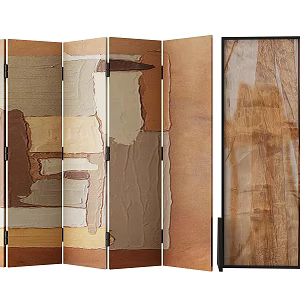 Middle Ancient Screen 3d model