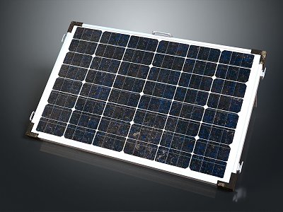 solar panel solar station portable solar battery solar charging panel solar panel 3d model