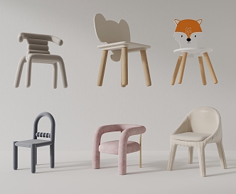 Children's chair 3d model