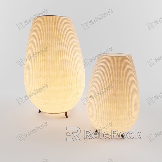 Japanese-style table lamp model