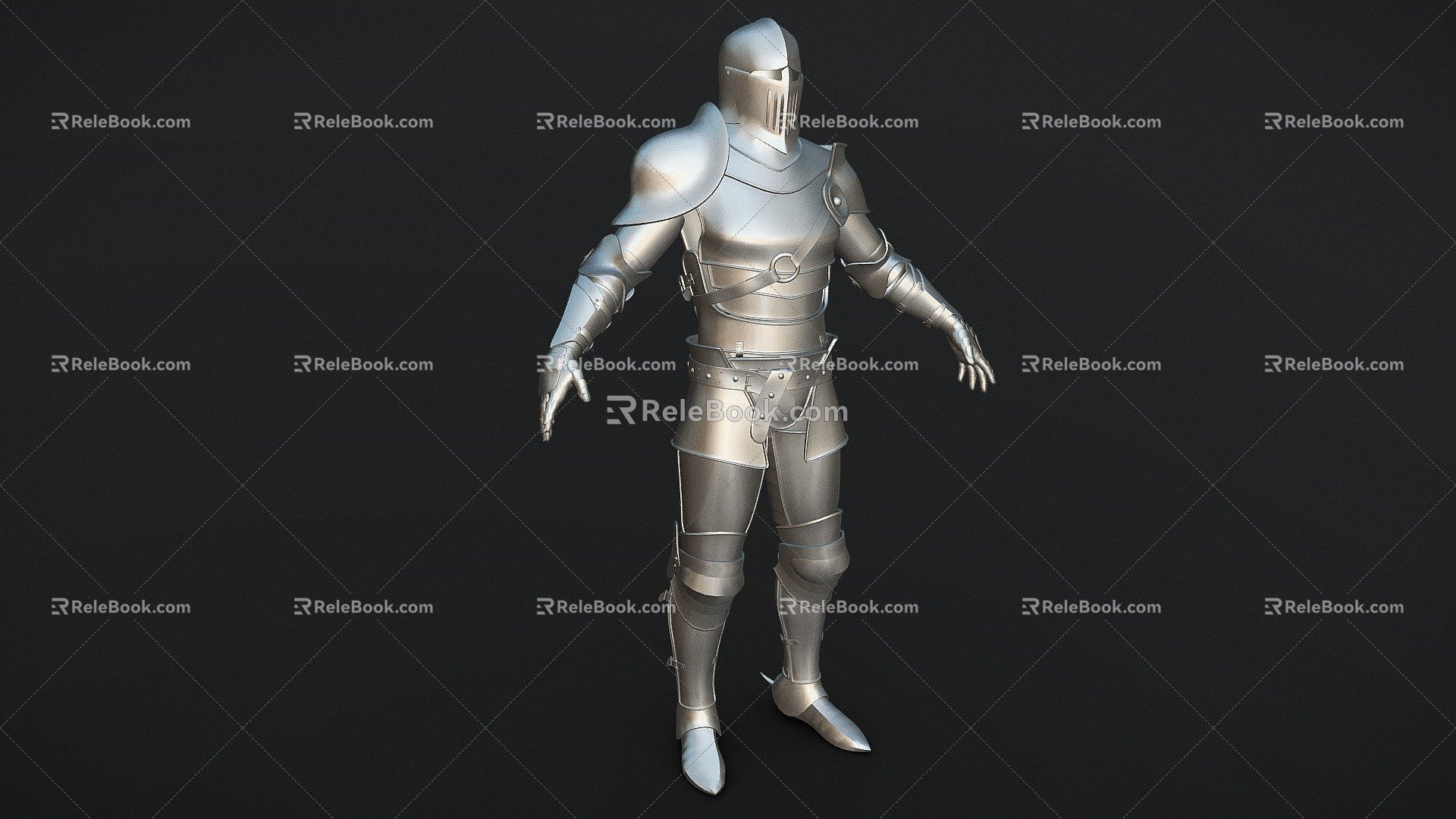 Medieval Knight Armor Soldier 3d model