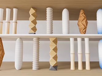 Modern Interior Special-Shaped Column Creative Column Decorative Column Decorative Column Special-Shaped Creative Art Column Styling Column 3d model