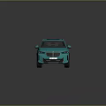 Teal BMW SUV with Panoramic Sunroof Modern Exterior Design And Sleek Body