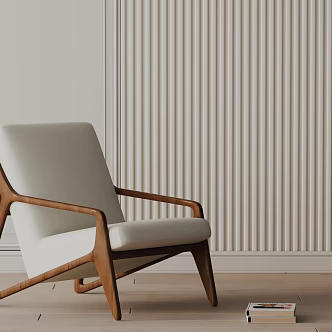 modern leisure chair 3d model