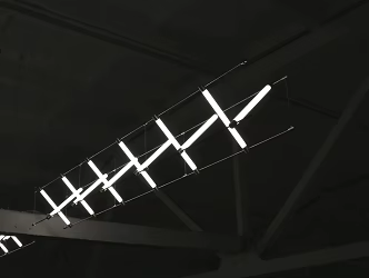 MARIO TSAI horizontal Mazar lamp Mazar chandelier 3d model