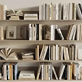 Books 3d model
