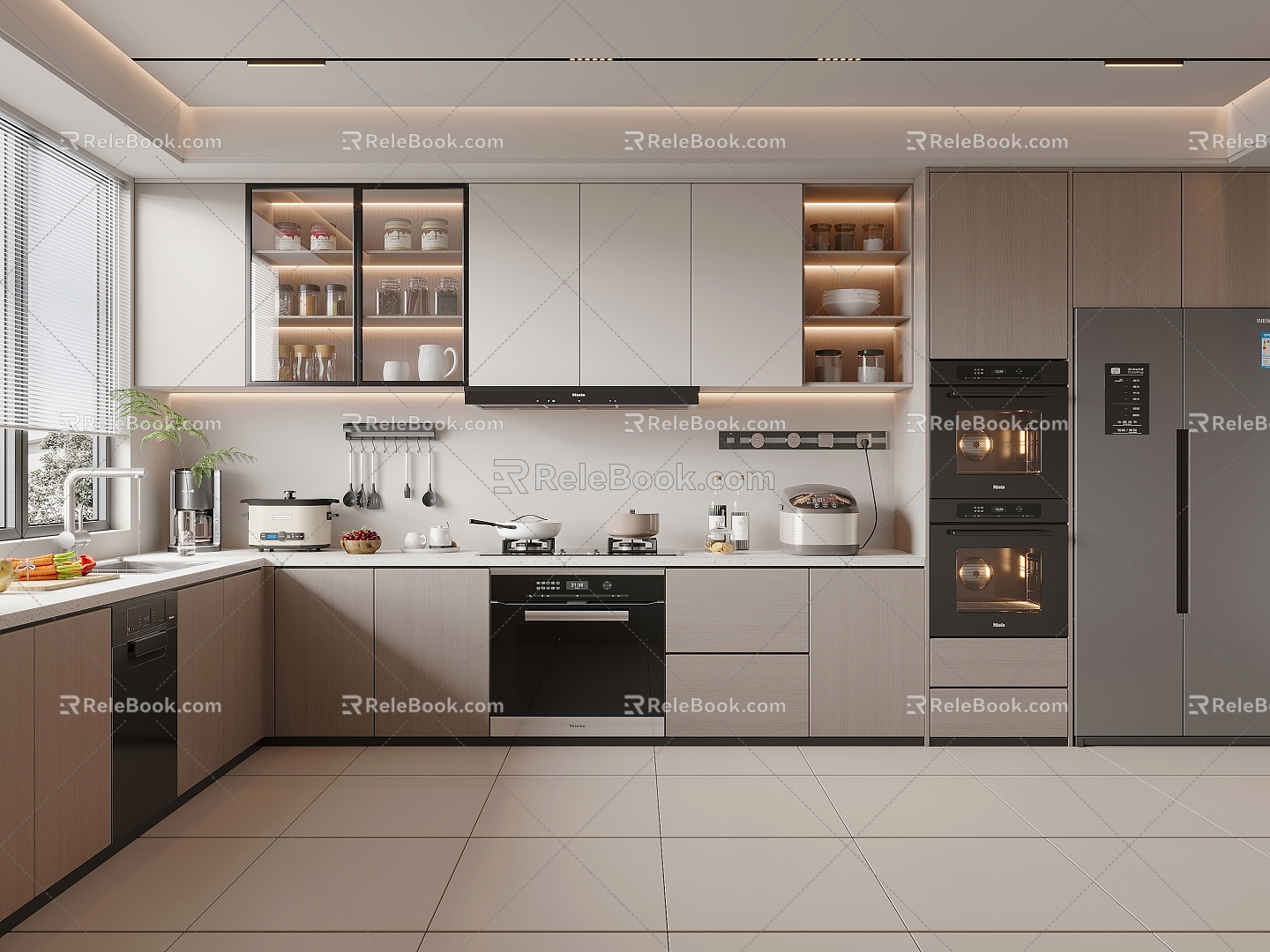 Modern Kitchen 3d model