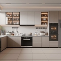 Modern Kitchen 3d model