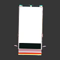 Vibrant Cartoon Style Van With Colorful Stripes Patterns FUN Lettering And License Plate HW2024