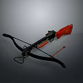 Crossbow Mechanical Crossbow Shift Bow and Arrow Shoot Far Equipment Weapons High-tech Crossbow 3d model